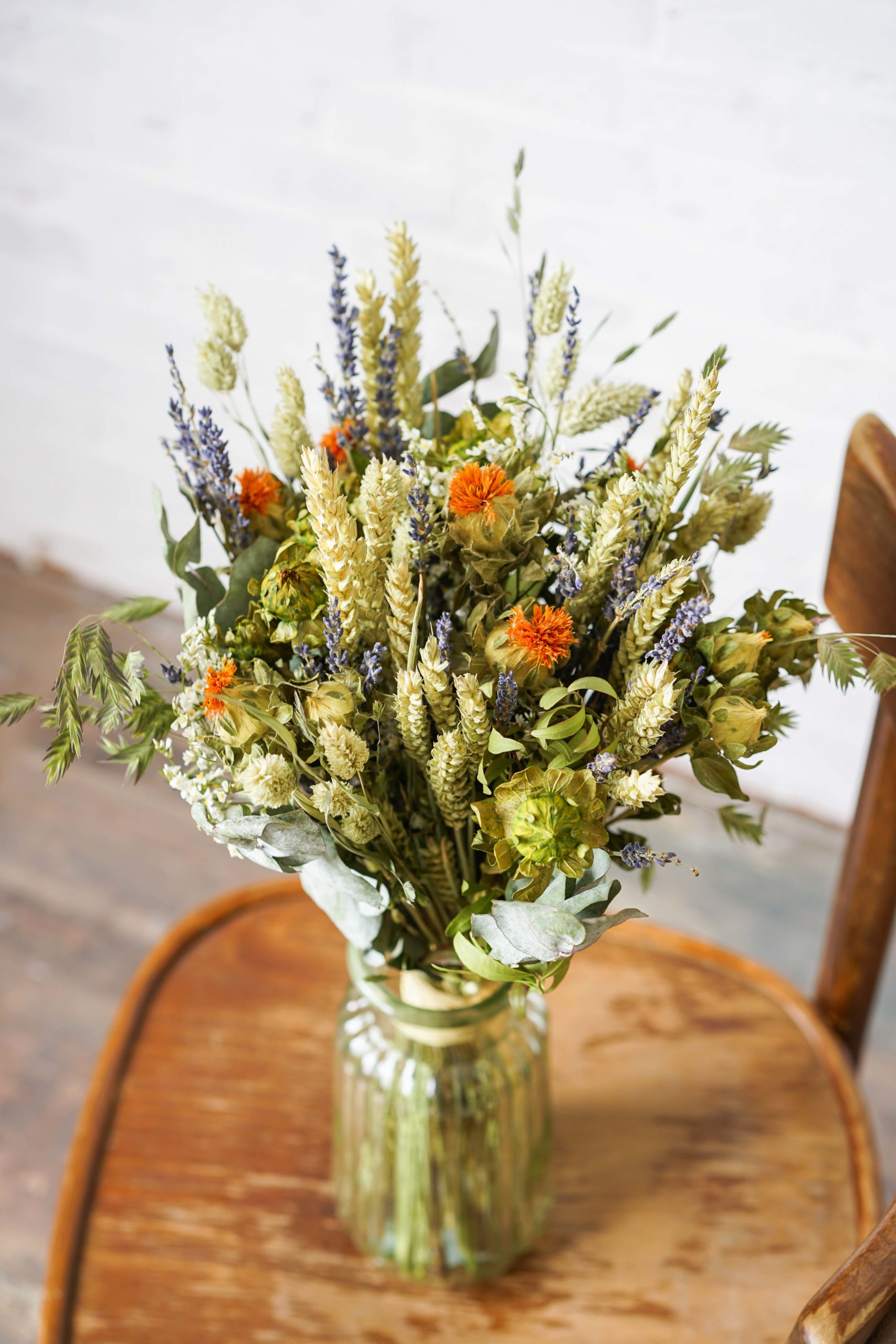 Bouquet de fleurs séchées - La boutique de Fleurs